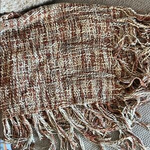 Chic Woven Fringe Scarf